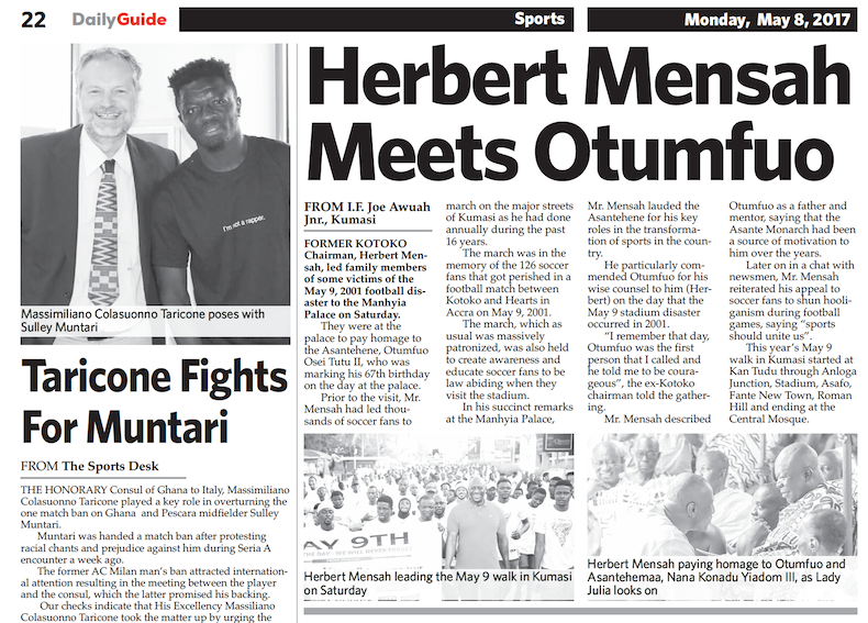 Herbert Mensah Meets Otumfuo